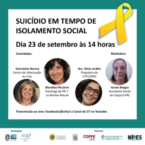 Suicídio em tempo de afastamento social @ https://bit.ly/youtubedoct