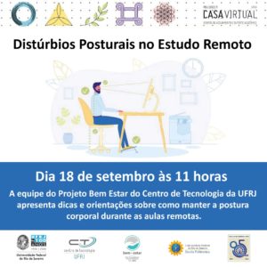 Distúrbios Posturais no Estudo Remoto @ https://youtu.be/D_md9wljI7o