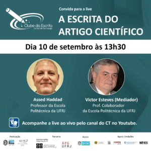 A escrita do artigo científico @ Canal do CT no YouTube