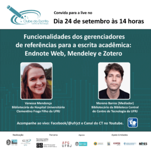 As funcionalidades dos gerenciadores de referências para a escrita acadêmica: Endnote Web, Mendeley e Zotero @ https://bit.ly/youtubedoct