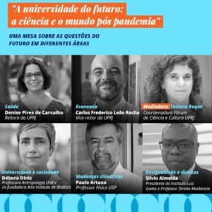 Live 100 anos da UFRJ @ Canal do Fórum de Ciência e Cultura no Youtube