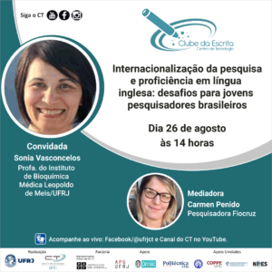 Internacionalização da pesquisa e proficiência em língua inglesa: Desafios para jovens pesquisadores brasileiros @ https://bit.ly/youtubedoct