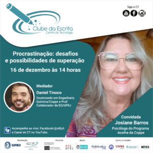 Procrastinação: desafios e possibilidades de superação @ https://bit.ly/youtubedoct