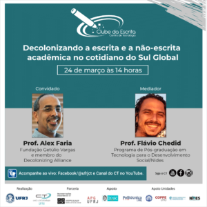 Decolonizando a escrita e a não-escrita acadêmica no cotidiano do Sul Global @ https://bit.ly/youtubedoct