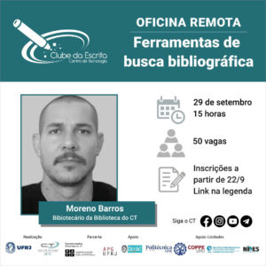 Ferramentas de busca bibliográfica @ https://bit.ly/clubedaescrita-oficina-ferramentas-pesq-bibliografica