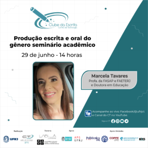 Produção escrita e oral do gênero seminário acadêmico @ https://bit.ly/youtubedoct