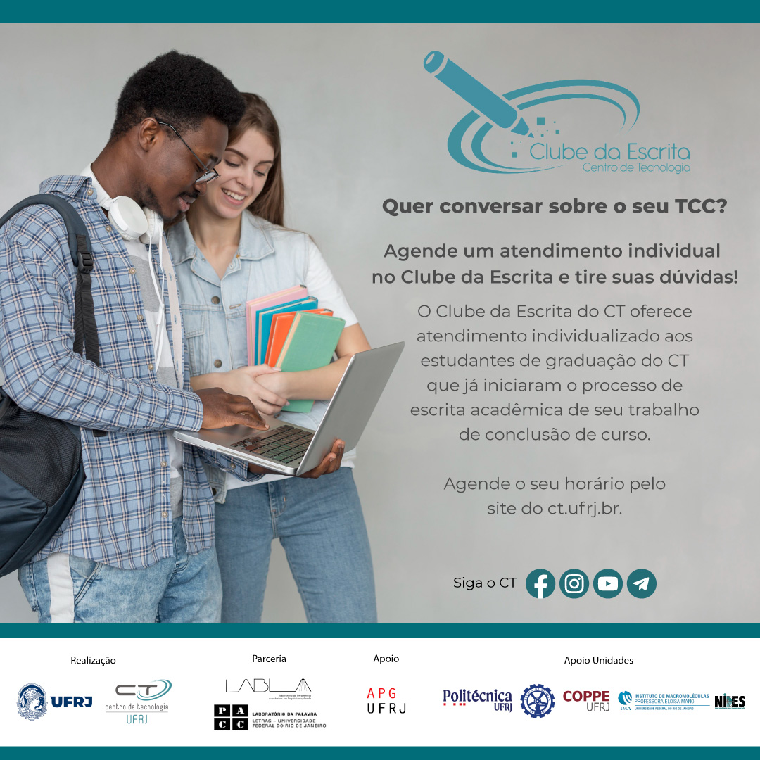 Atendimento individual dos estudantes de graduação do CT – Decania do  Centro de Tecnologia