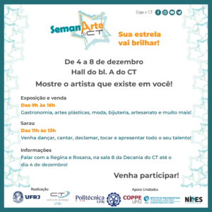 SemanArte do CT @ Hall do bloco A do CT