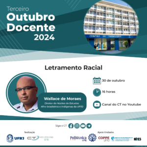 Letramento Racial @ Canal do Centro de Tecnologia no YouTube